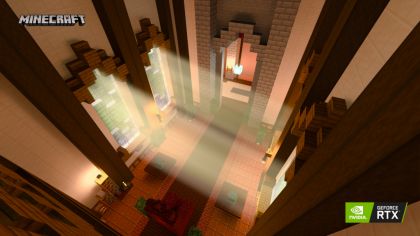 Minecraft RTX screenshot
