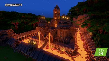 Minecraft RTX screenshot