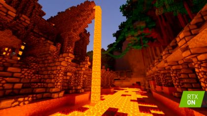 Minecraft RTX screenshot