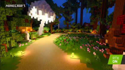 Minecraft RTX screenshot