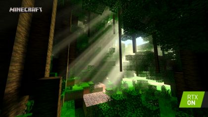 Minecraft RTX screenshot