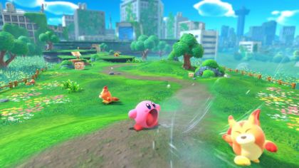 Kirby and the Forgotten Land screenshot