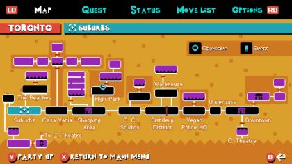 Scott Pilgrim EX screenshot